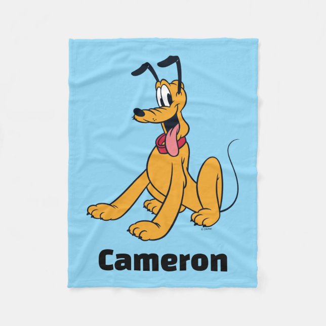 Couverture Polaire Classic Pluto Red Collar (Devant)