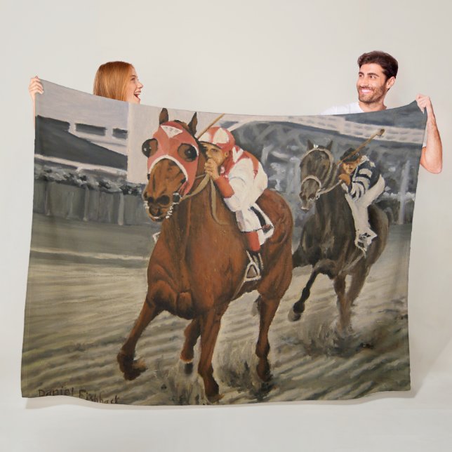Couverture Polaire Classic Thoroughbred (En situation)