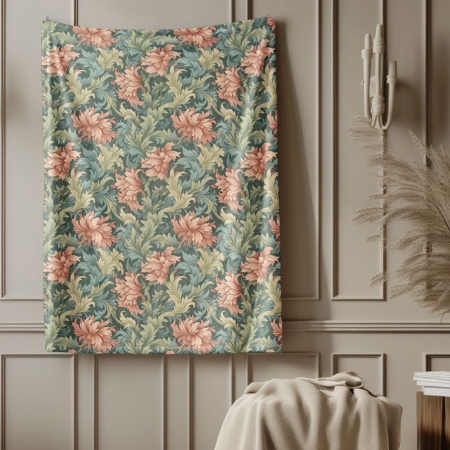 Couverture Polaire Classique William Morris Cosy Elégance teintes mue (
Sale Price $60.10.  
$60.10
Original Price $70.70$70.70 Comp. value 
i
per fleece blanket
You save )