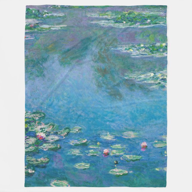 Couverture Polaire Claude Monet (Devant)