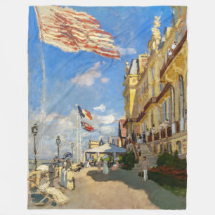 Couverture Polaire Claude Monet - Hôtel des Roches Noires, Trouville