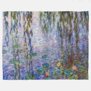 Couverture Polaire Claude Monet - Lys d'eau