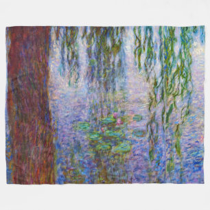 Couverture Polaire Claude Monet - Lys d'eau