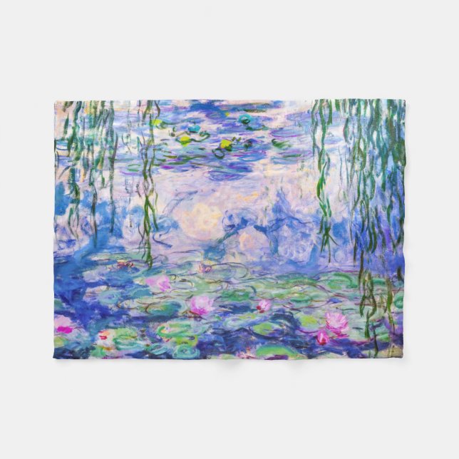 Couverture Polaire Claude Monet - Nymphéas / Nymphéas 1919 Fleece (Devant (Horizontal))
