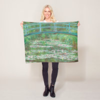 Claude Monet pont de football japonais. Impression