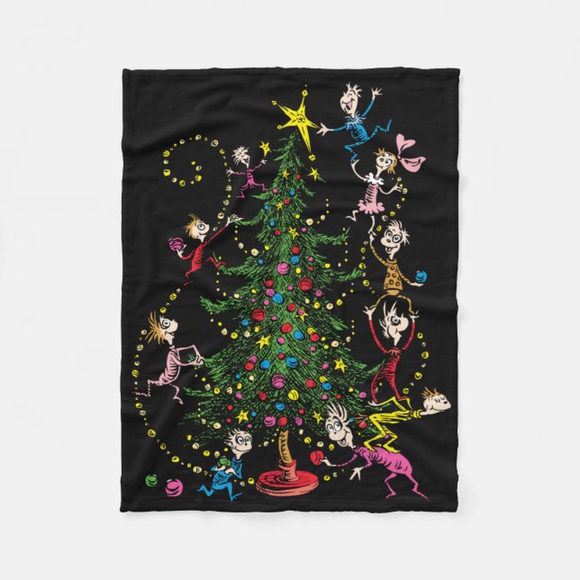 Couverture Polaire Clic Christmas Tree T Shirt  (Devant)