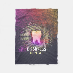 Couverture Polaire Clinique dentaire professionnelle Rose Gold Tooth