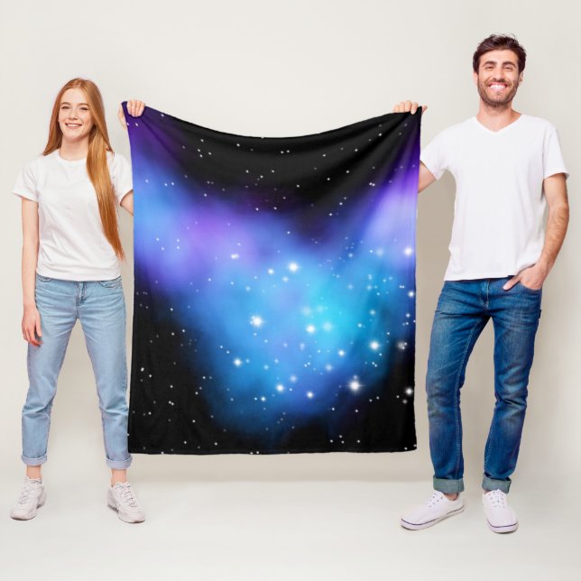 Couverture Polaire Clouages spatiaux Galaxy Starlight (En situation)