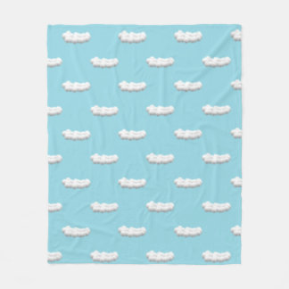 Couverture Polaire clouds Fleece Blanket