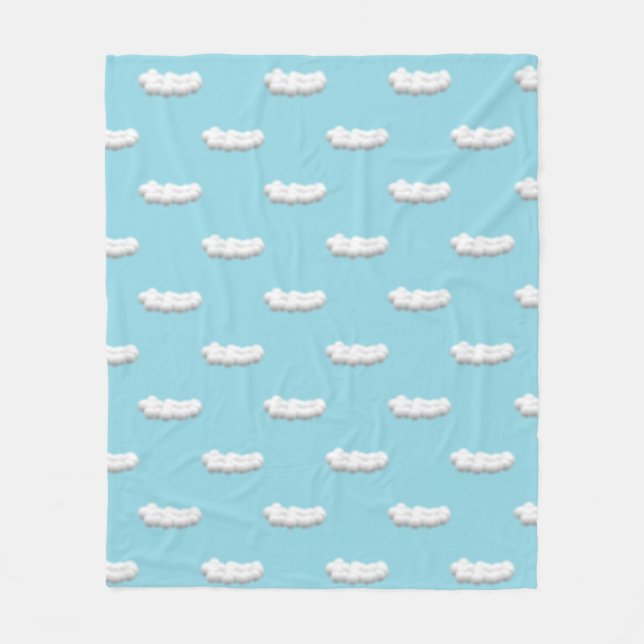 Couverture Polaire clouds Fleece Blanket (Devant)
