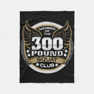 Couverture Polaire Club de squat de 136 kilos pour haltérophile power