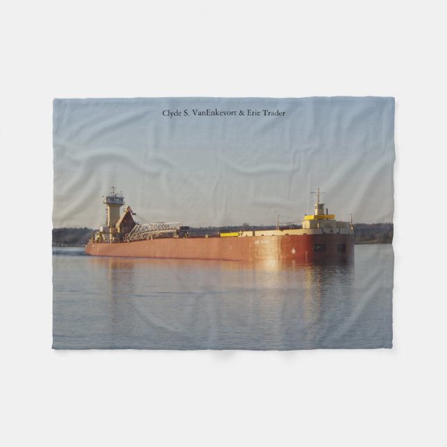 Couverture Polaire Clyde S. VanEnkevort & Erie Trader polaire (Devant (Horizontal))