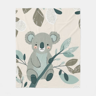Couverture Polaire Coala Cuteness Nursery