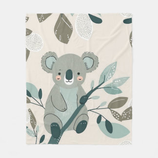 Couverture Polaire Coala Cuteness Nursery