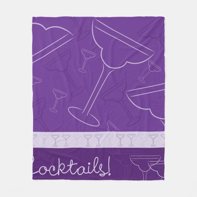 Couverture Polaire Cocktails ! (Devant)