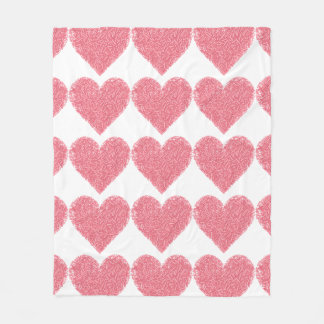 Couverture Polaire Coeur doux | Saupoudrer bébé