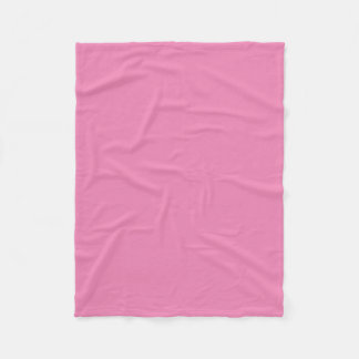 Couverture Polaire Coeur rose Nom personnalisé Cadeau pour bébé
