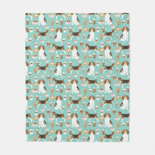 Couverture Polaire Coffee Thade Beagle
