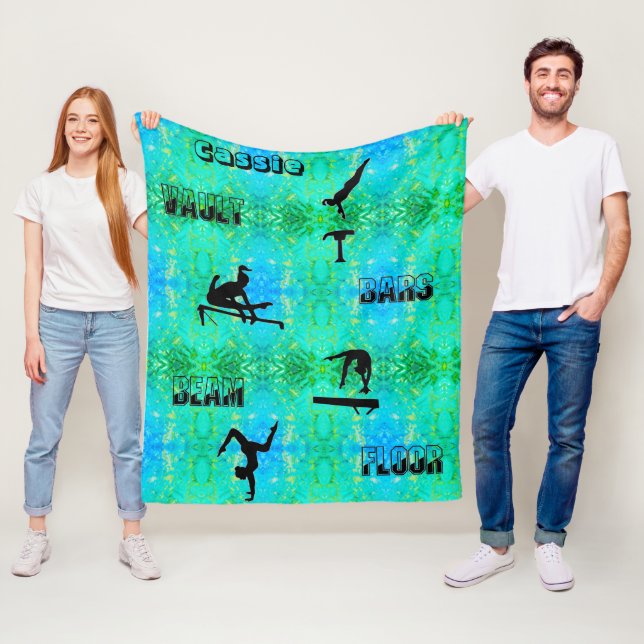 Couverture Polaire Coffre de gymnastique, Bars, Poutres, Plancher Cou (En situation)