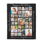 Collage de photos personnalisé pour anniversaire 3