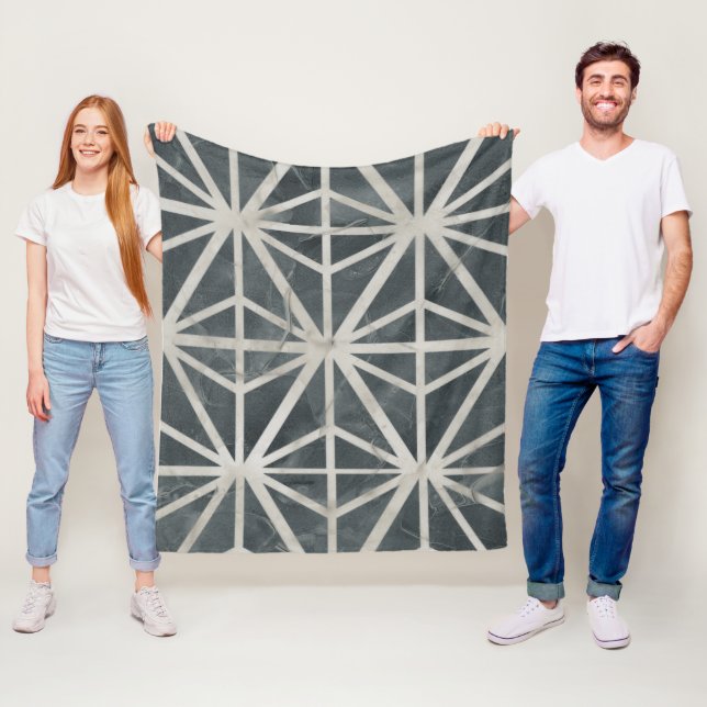 Couverture Polaire Collection de carreaux neutres (En situation)