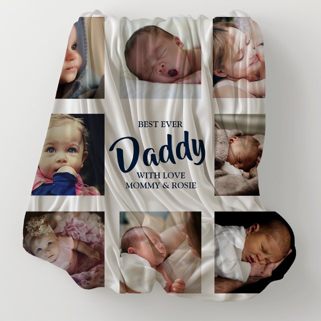 Couverture Polaire Collection photo de Best Ever Daddy (Créateur téléchargé)