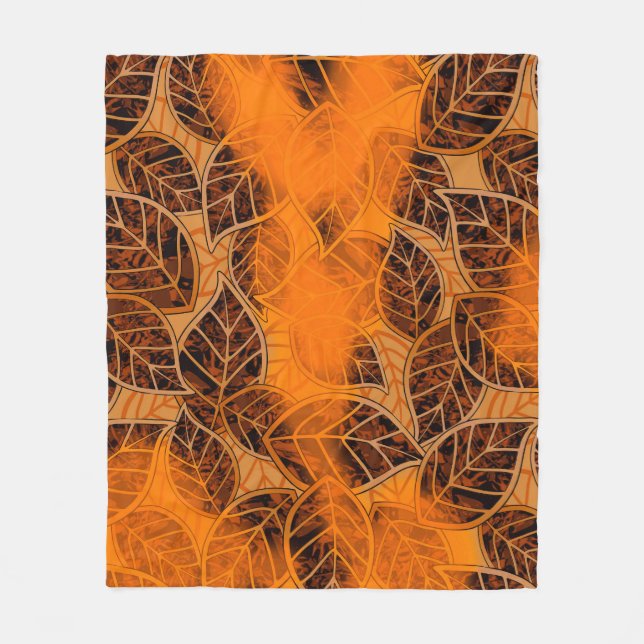Couverture Polaire Coloré abstrait motif moderne, abstrait, art, arti (Devant)