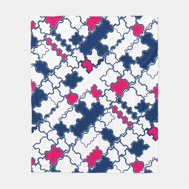 Couverture Polaire Colorful pattern (Devant)