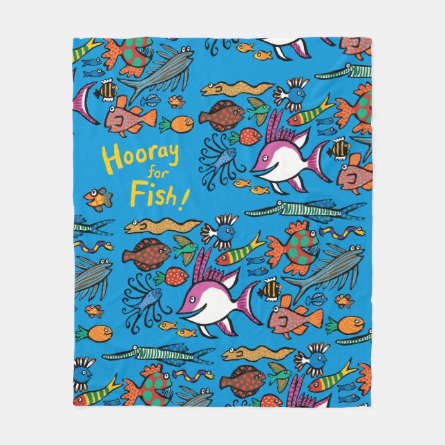 Couverture Polaire Combien de poissons différents pouvez-vous voir ? (Devant)