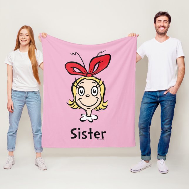 Couverture Polaire Comment Grinch Stol Christmas | Grinch Sister (En situation)