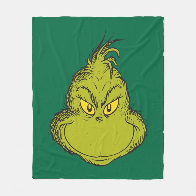Couverture Polaire Comment le Grinch a volé Noël| Classique Le Grinc (Devant)