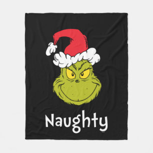 Couverture Polaire Comment le pouce a volé Noël Naughty Grinch