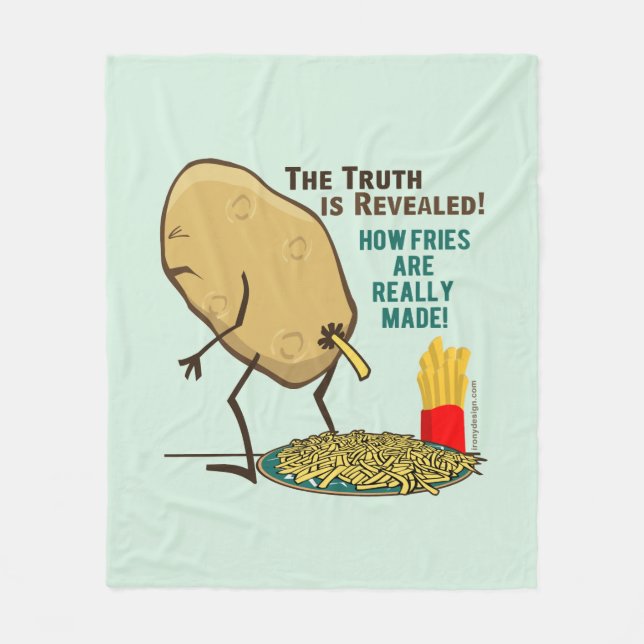 Couverture Polaire Comment les frises sont faites (Devant)