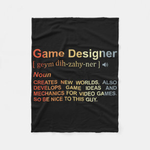 Couverture Polaire Concepteur de jeux Définition Programmateur de jeu