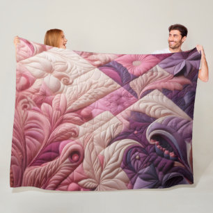 Couverture Polaire Conception abstraite composée