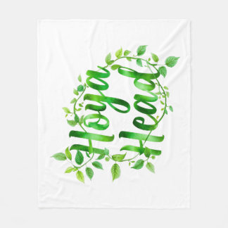 Couverture Polaire Conception d'amour de plante de tête Hoya – Bot mi