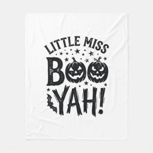 Couverture Polaire Conception de chemise Halloween vintage Little Mis