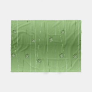 Couverture Polaire Conception de Clover Irlandais