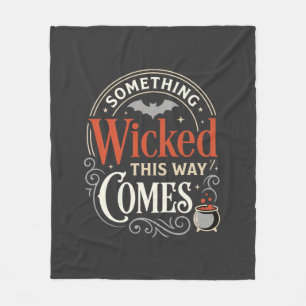 Couverture Polaire Conception de Halloween Wicked This Way Comes_1