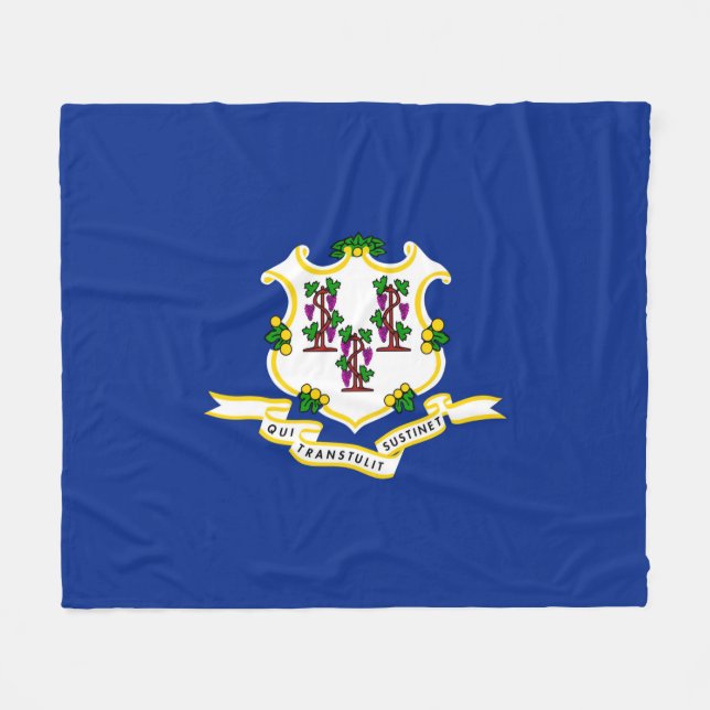 Couverture Polaire Conception de l'indicateur d'état Connecticut (Devant (Horizontal))