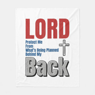 Couverture Polaire Conception de t-shirt de foi chrétienne Lord Prote