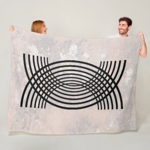 Couverture Polaire Conception Tissage Canons Parlants, Nouveau-Mexiqu
