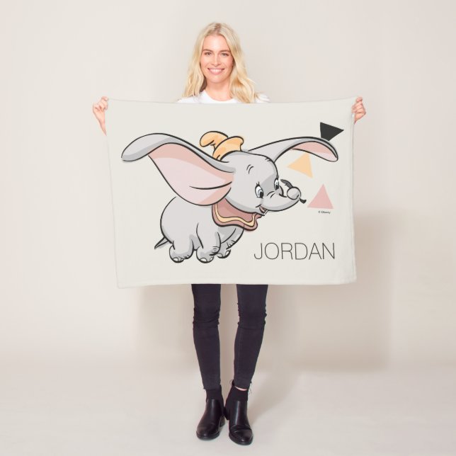 Couverture Polaire Conception tribale Dumbo (En situation)