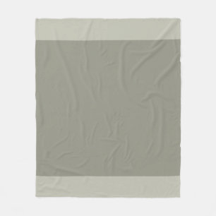 Couverture Polaire Conception verte grise élégante moderne à la mode
