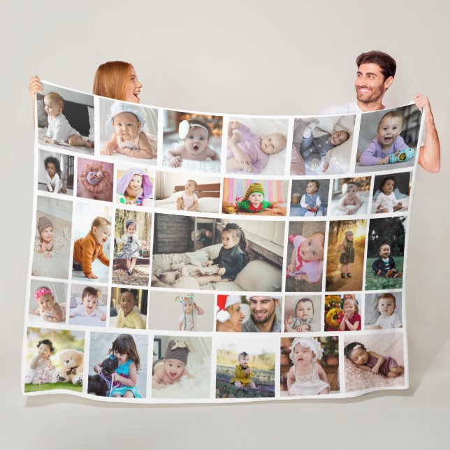 Couverture Polaire Concevez votre propre affiche de collage photo 35 (En situation)