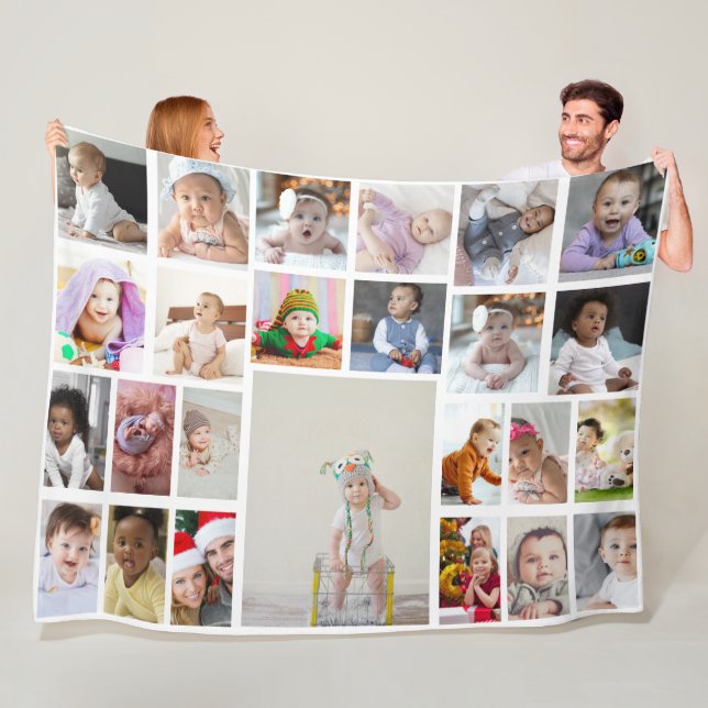 Couverture Polaire Concevez votre propre collection de photos 25 (En situation)