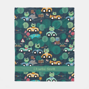 Couverture Polaire Conducteurs de voitures de course de grenouilles E