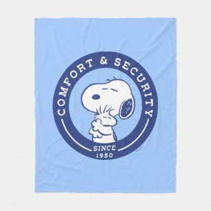 Couverture Polaire Confort et sécurité   Snoopy & Woodstock Hug