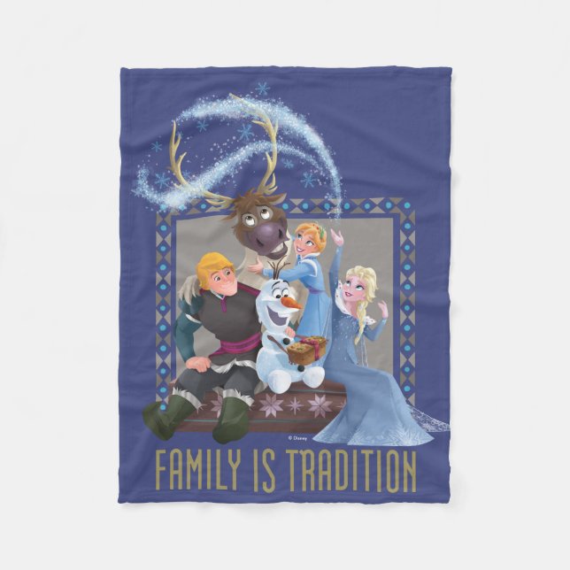 Couverture Polaire congelé| La famille est la tradition (Devant)
