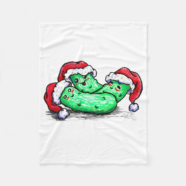Couverture Polaire Conserves au vinaigre de Noël (Devant)